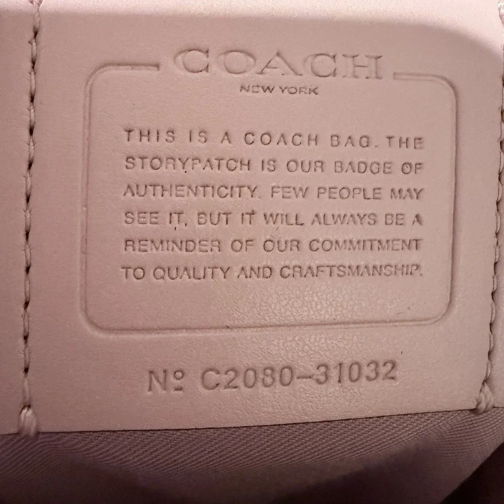 Coach has small